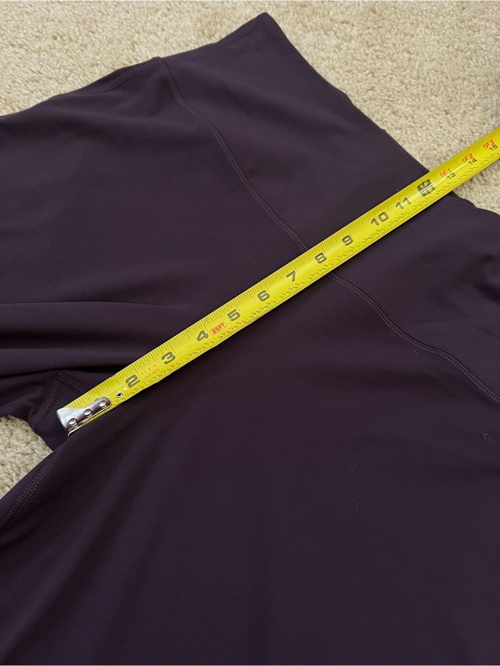 Athleta Women’s XL Elation Wide Leg Pants Plum High Waist Athleisure Comfy - Picture 4 of 7